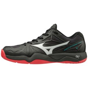 Mizuno Wave Intense Tour 5 AC Παπουτσια Τενις Ανδρικα - Μαυρα